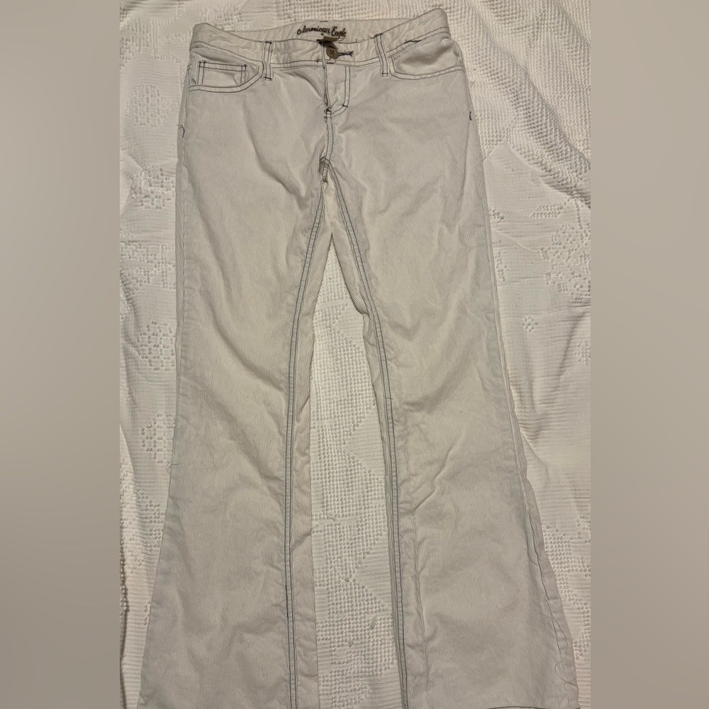 American Eagle Outfitters Light Gray Chinos